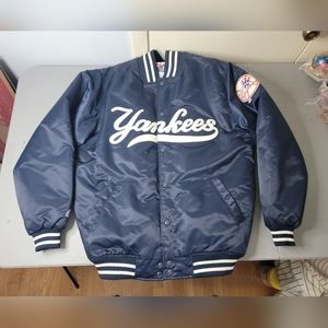 Men's Size L New York Yankees Majestic Authentic Dugout Jacket